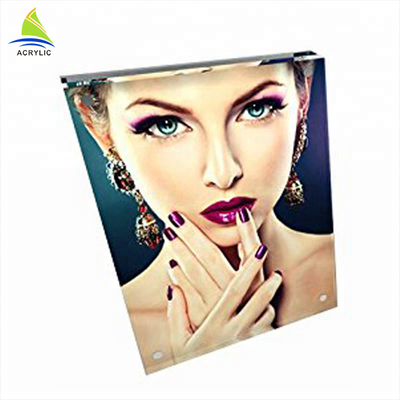 অফিস সরবরাহকারী আলংকারিক জন্য Flatness ফ্যাশন পরিষ্কার এক্রাইলিক ছবি ফ্রেম