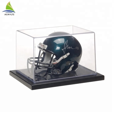 বড় এক্রাইলিক প্রদর্শন বক্স Plexiglass এক্রাইলিক সকার বল খেলা প্রদর্শন ক্ষেত্রে
