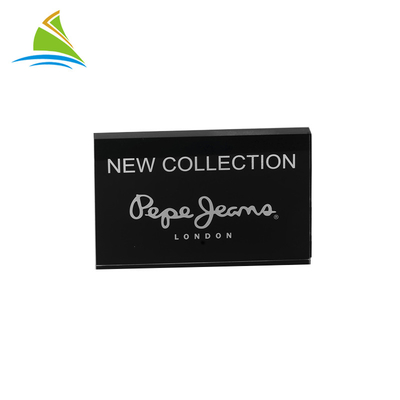 Nameplate ব্লক এক্রাইলিক ফটো ফ্রেম একক লোগো ডিজাইন ব্যাপকভাবে প্রয়োগ