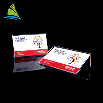 Flatness এক্রাইলিক সাইন প্রদর্শন ধারক এক্রাইলিক লোগো ব্র্যান্ড মার্জিত ডিজাইন