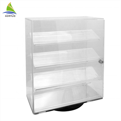 খুচরা এক্রাইলিক প্রদর্শন মামলা তল Plexiglass প্রদর্শন মন্ত্রিপরিষদ কেস ক্রিস্টাল মসৃণতা