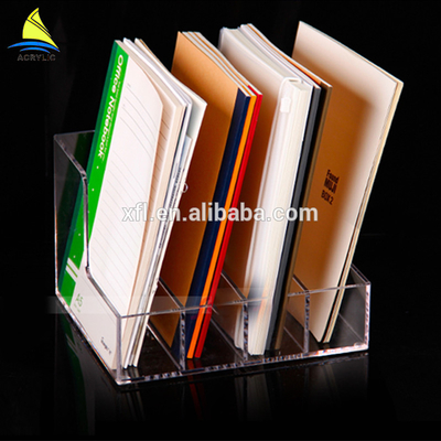 এক্রাইলিক ব্রোশার ধারক ব্রোশার পকেট ম্যাগাজিন এবং বই তাকের পরিষ্কার
