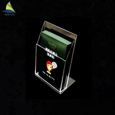 কাস্টমাইজড এক্রাইলিক সাহিত্য ধারক ইকো - বন্ধুত্বপূর্ণ এক্রাইলিক কার্ড স্ট্যান্ড