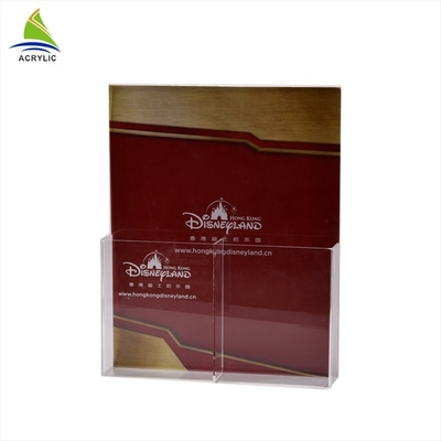 আধুনিক এক্রাইলিক ব্রোশার ধারক, অফিস সি সি সি সার্টিফিকেশন জন্য এক্রাইলিক লিংক ধারক
